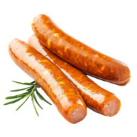boiled sausages transparent background png