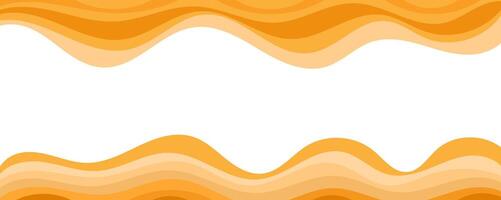 Abstract orange curve gradient background. Modern and Creative Trend design in illustration eps10 vector