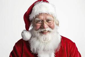 Santa Claus on white background. photo