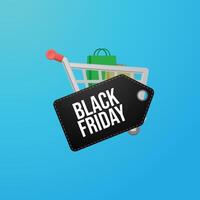 Black Friday design template good for celebration usage. Black Friday design. flat design. eps 10. vector