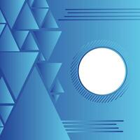 Blue Gradient abstract background vector