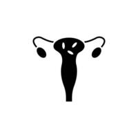 Pelvic inflammatory disease icon vector