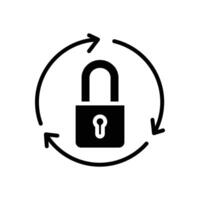 psword reset solid icon design good for web or mobile app vector