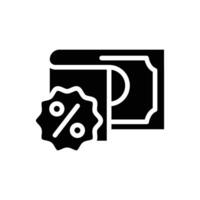 tax and money solid icon design good for web or mobile app vector