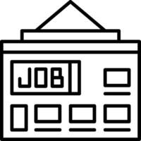 Job recruitment Icon Design vector