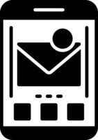 Mail Icon Design Symbol vector