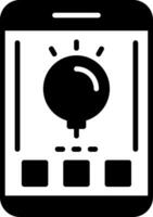 Lightbulb Icon Design Symbol vector