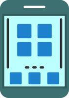 Menu Icon Design Symbol vector