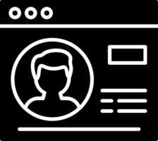 User Profile Icon Design vector