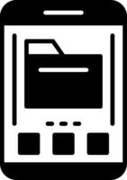 Folder Icon Design Symbol vector