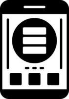 Hamburger menu Icon Design Symbol vector