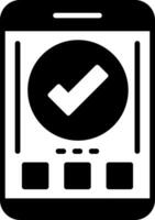 Checkmark Icon Design Symbol vector