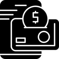 Digital Wallet Icon Design vector