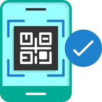 QR code payment Icon Design Symbol vector