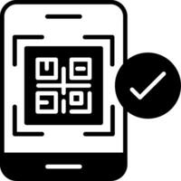 QR code payment Icon Design Symbol vector