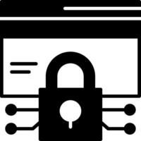 Data encryption Icon Design Symbol vector