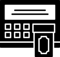 ATM Icon Design Symbol vector