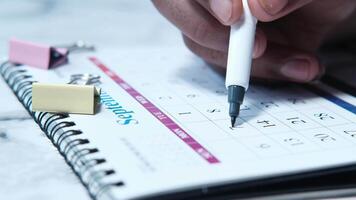 How to use a calendar to plan your business video