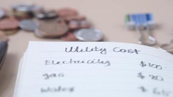 How to calculate utility costs video