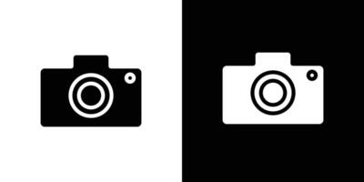 Camera icon Isolated flat in outline vector