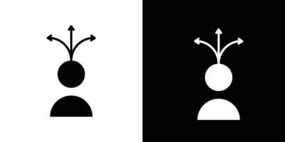 Flexibility icon Isolated flat in outline vector