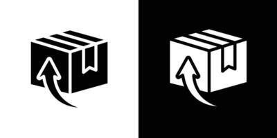 Return purchase icon Isolated flat in outline vector