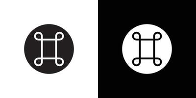 Cmd or command icon Thin line flat illustration vector