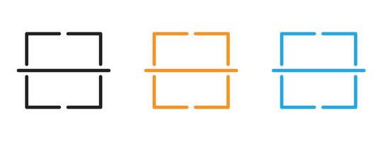 Qr code icon vector