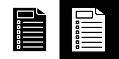 Terms and Conditions Icon Isolated flat in outline vector