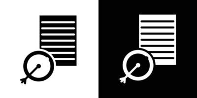Defining icon Isolated flat in outline vector