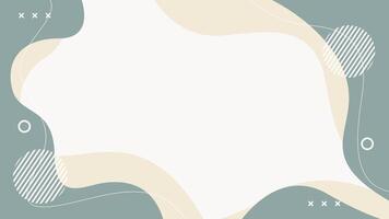 Minimalist abstract geometric background in pastel color vector