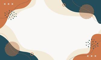 Abstract geometric background. illustration in pastel color vector