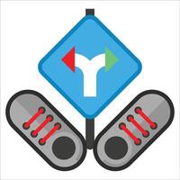 Road Signal Symbols Understanding Traffic Control at a Glance vector