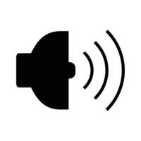 Loud Speaker Creative Icon Design vector