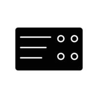Website Menu Icon vector