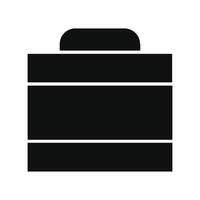 Toolbox bag icon vector