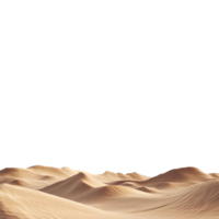 d'oro deserto sabbie e dune isolato su trasparente. Perfetto per marketing, alta risoluzione visivo design png