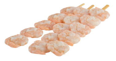 Grilled three Shrimp roll Skewers png
