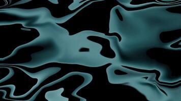Looped abstract dark metallic liquid background with wavy sparkling pattern on shiny glossy surface. video