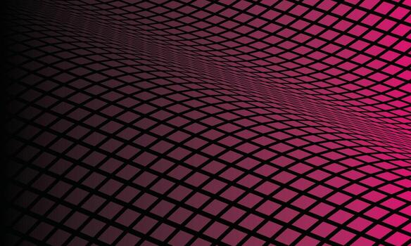 abstract a grid of squares that undulate in a wave like pattern vector