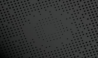 Abstract Dotted Pattern on Black Background vector