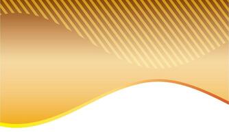 luxurious and elegant abstract gold and orange gradient background. The metallic texture and smooth curves create a sophisticated and modern design. Perfect for high-end branding, presentations. vector