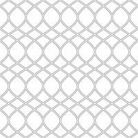 Seamless curved pattern with crossed lines on a white background. Suitable for graphic design, textiles, prints, tiles, wallpapers, etc. vector