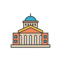 Foundations of History A Visual Chronicle of Buildings vector