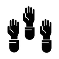 participation concept line icon. Simple element illustration. participation concept outline symbol design. vector