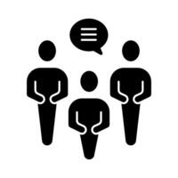 group concept line icon. Simple element illustration. group concept outline symbol design. vector