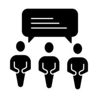 collective concept line icon. Simple element illustration. collective concept outline symbol design. vector