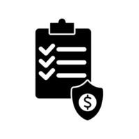 policies concept line icon. Simple element illustration. policies outline symbol design. vector