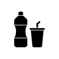 soda concept line icon. Simple element illustration. soda concept outline symbol design. vector
