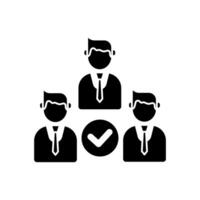 assign concept line icon. Simple element illustration. assign concept outline symbol design. vector